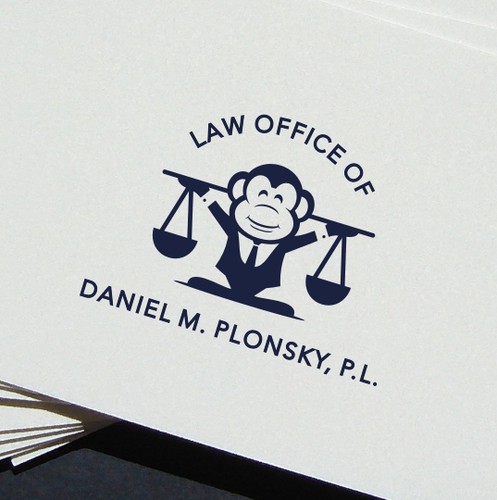 Suit design with the title 'Law Office Logo'