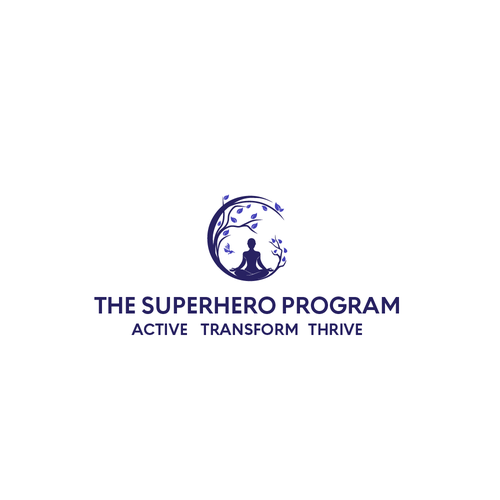 Costa Rica design with the title 'The Superhero Program'