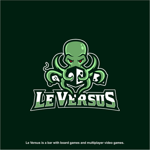 Game logo with the title 'Logo for Le Versus'