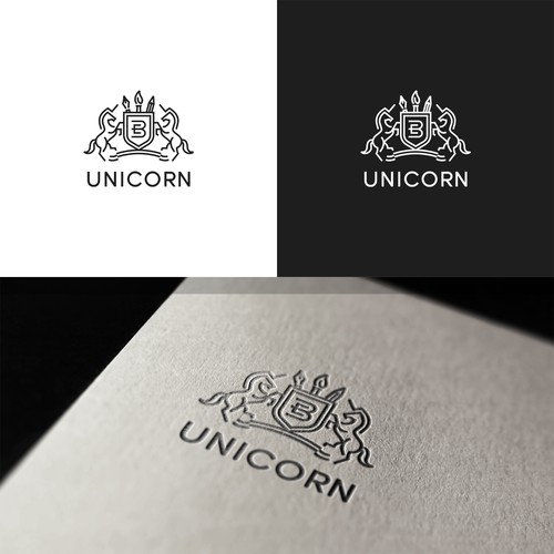 Unicorn logo with the title 'Unicorn Logo'