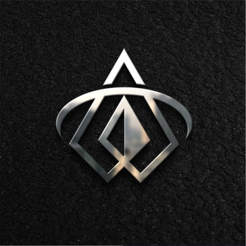 Spear design with the title 'Letter A With Arrow Head '