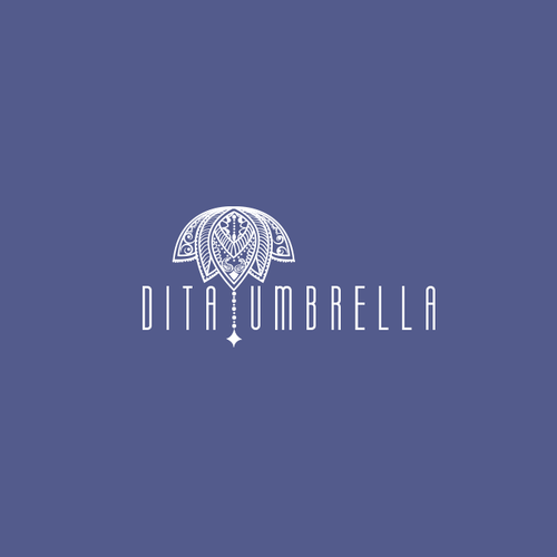 Beautiful logo with the title 'DitaUmbrella'