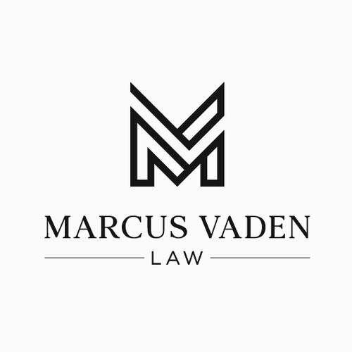Letterform design with the title 'MV M ML Logo for Law Firm!'