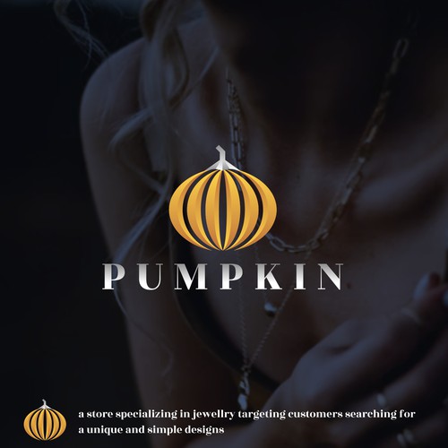 Jewelry brand with the title 'Pumpkin'