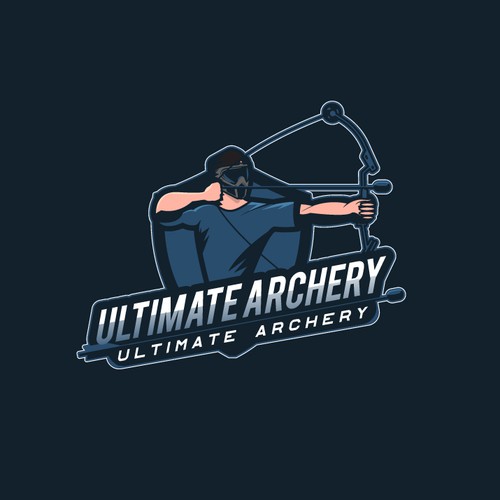 Arch design with the title 'Ultimate Archery'