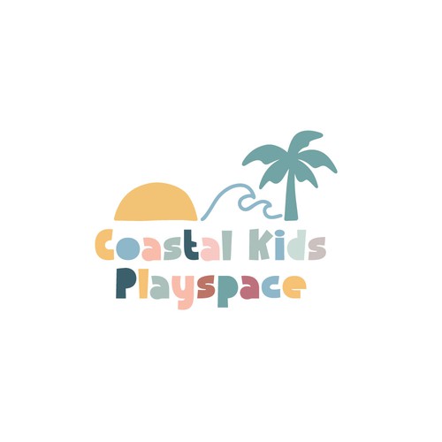 Surf brand with the title 'Coastal Kids Playspace'