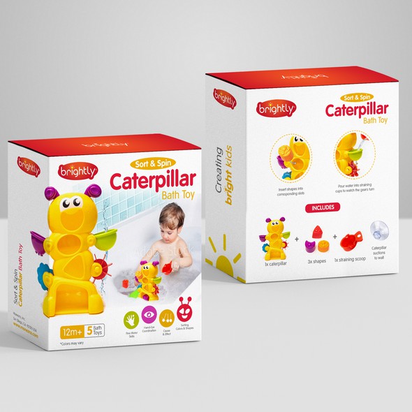 Bath design with the title 'package and Logo design'