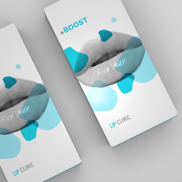 Makeup packaging with the title 'Boost'