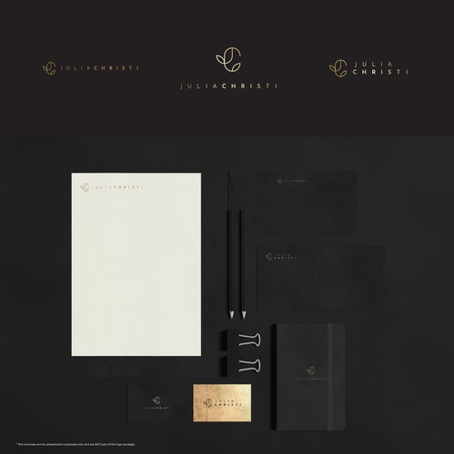 Sustainable logo with the title 'JuliaChristi'