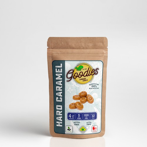 Cannabis label with the title 'label'