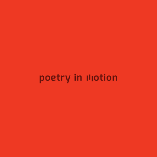 Motion brand with the title 'Logo Concept for Poetry In Motion'