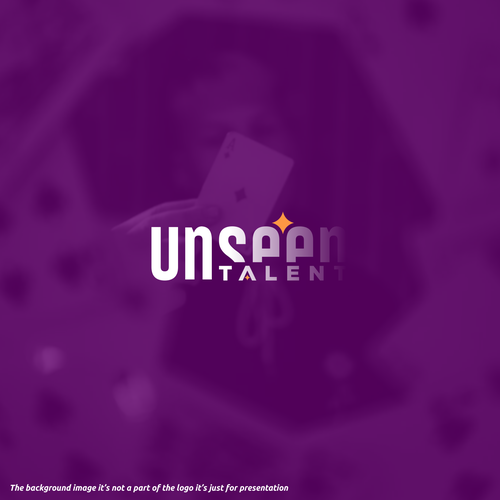 Magic design with the title 'Unseen talent'
