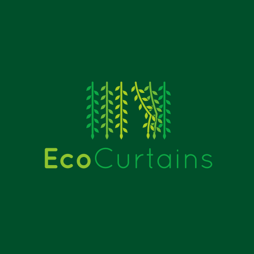Curtain design with the title 'Logo design for curtain seller'