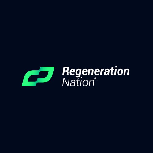 Flag design with the title 'Minimalist Logo Design for Regeneration Nation '
