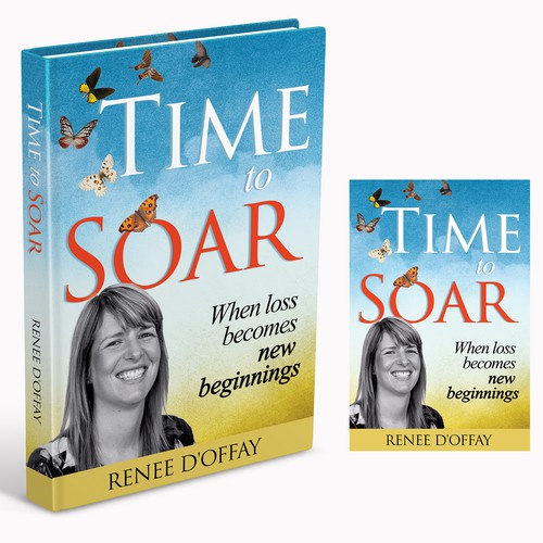 Inspiring design with the title 'TIME TO SOAR'