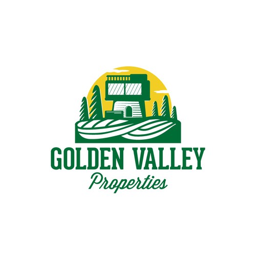 Valley logo with the title 'golden valley'