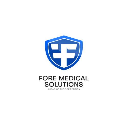 Pharmacy logo with the title 'Modern logo for medical company '