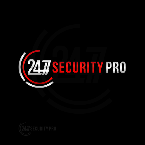 Protection logo with the title '24/7 security pro'