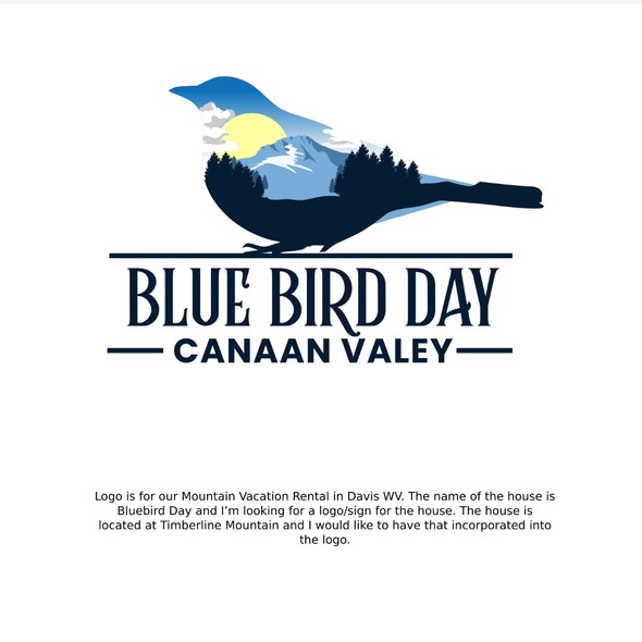 Blue bird logo with the title 'BlueBird'
