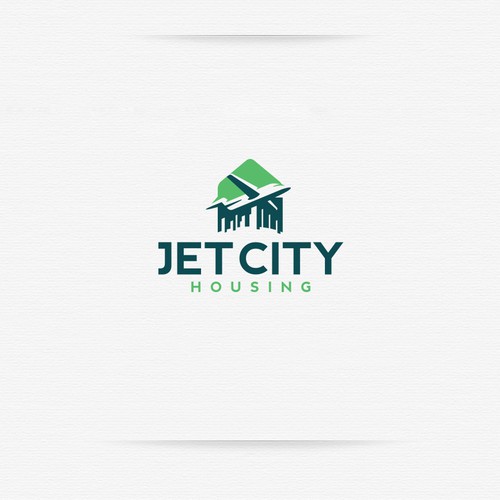 City design with the title 'Jet City Housing'