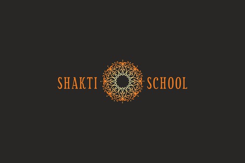 Mandala design with the title 'Shakti School logo design '