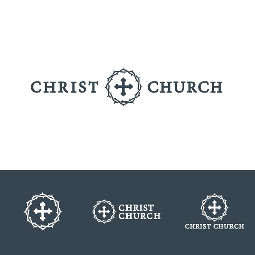 Celtic design with the title 'Christ Church'