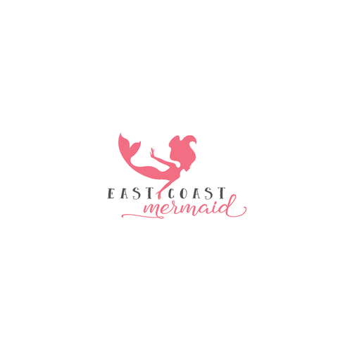 Beautiful logo with the title 'beautyful mermaid'