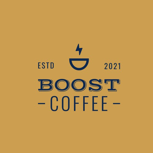 Boost logo with the title 'Boost Coffee'