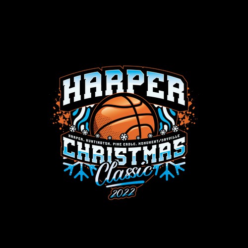 Basketball t-shirt with the title 'T-Shirt Design for Highschool'