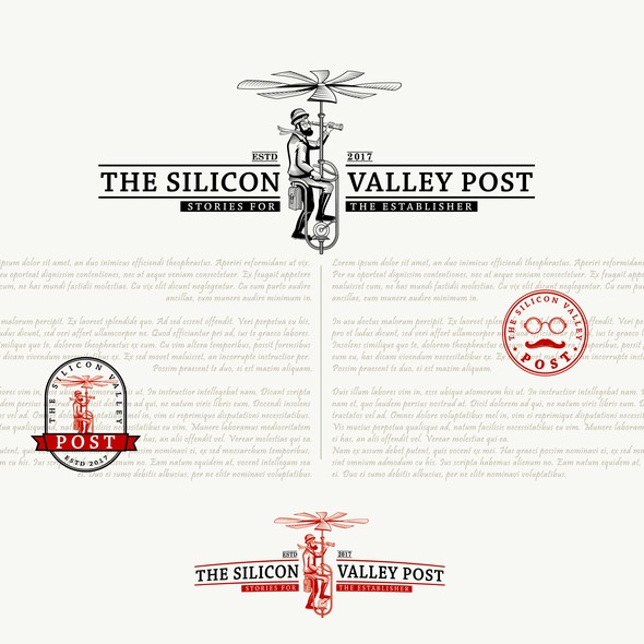 Machine brand with the title 'The Silicon Valley post'