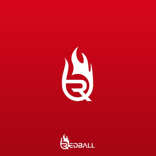 Ball logo with the title 'Modern logo for Renewable Energy and AI company'