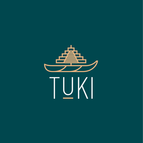 Sailing design with the title 'Tuki Logo'