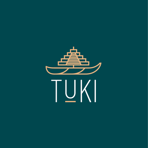 Sailing logo with the title 'Tuki Logo'