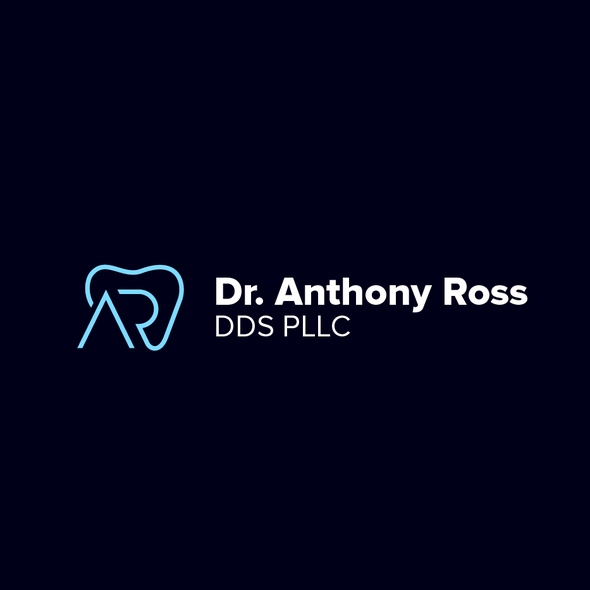 Dentist logo with the title 'Dental logo'