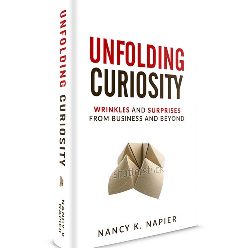 Teacher design with the title 'Book cover for business book.'