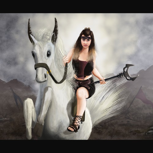 Superhero artwork with the title 'Superhero Character design.'