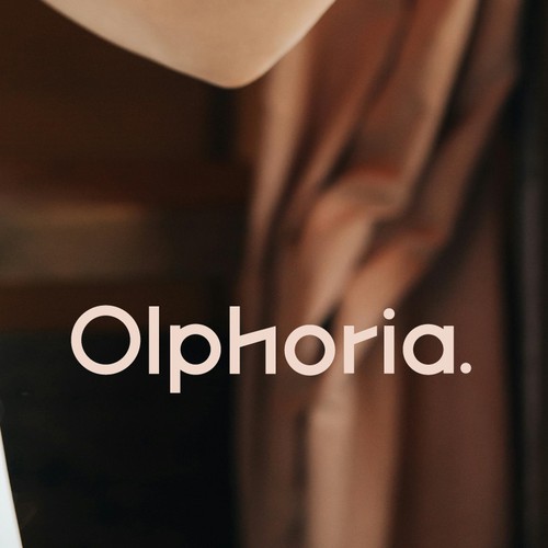 Spray design with the title 'Wordmark Logo Concept'