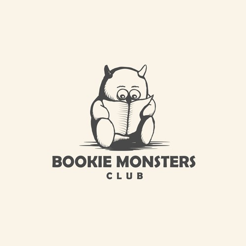 Book brand with the title 'Monster book'