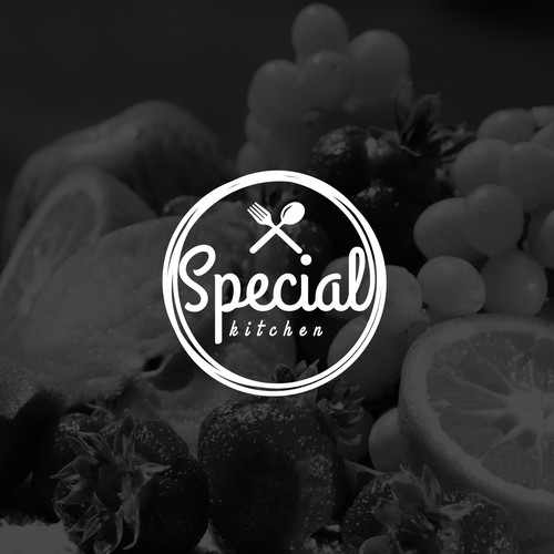 Cooking logo with the title 'Spaghetti logo'