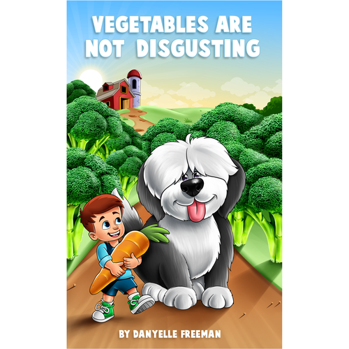 Kid artwork with the title 'book '