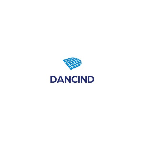 Grid logo with the title 'Concept for Dancind, a drone photography and mapping company'