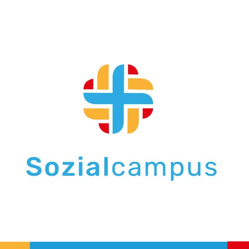 Welfare logo with the title 'Logo concept for a non-profit social welfare organization'