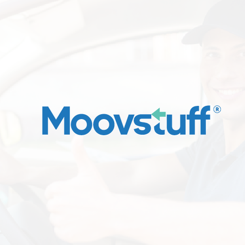 Arrow brand with the title 'Logo designs for Moovstuff'