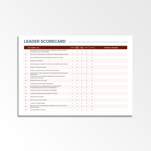 Survey design with the title 'Survey - redesigned'