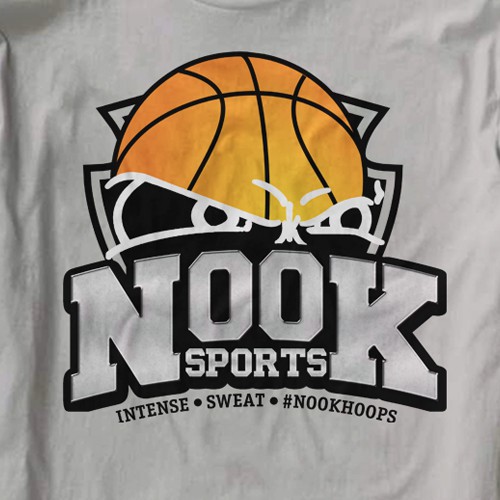 Basketball t-shirt with the title 'Custom t-shirt for the Nation's Largest Indoor Sports Complex!'