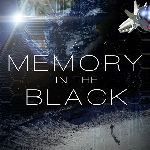 Science-fiction book cover with the title 'Michael G. Munz needs a new book or magazine cover'