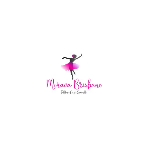 Dance logo with the title 'Morava Brisbane'