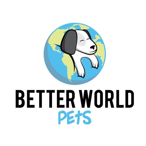 Inviting design with the title 'Seeking designer to for logo and website for new pet products company called "Better World Pets".'