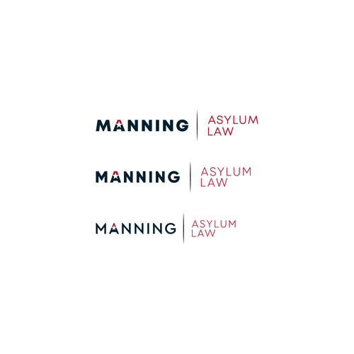 United states air force logo with the title 'Manning Asylum Law'
