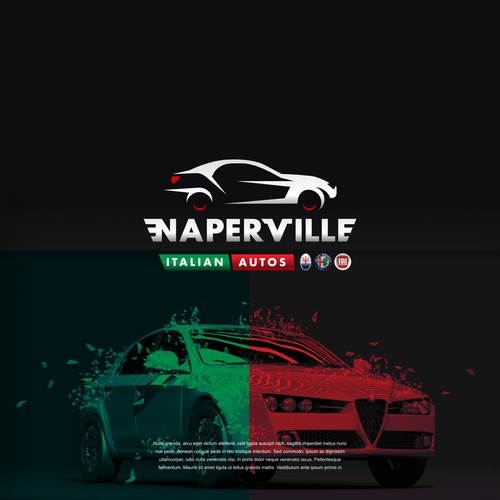 Automotive brand with the title 'Naperville'